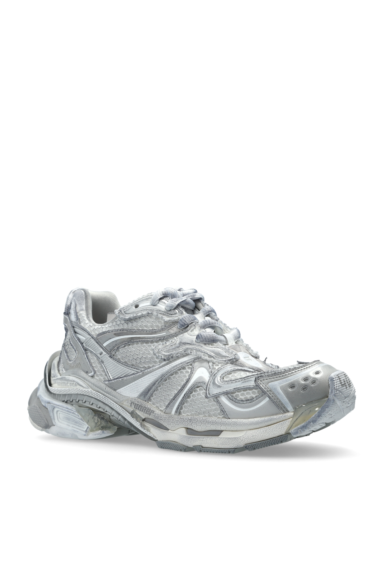 スニーカー Balenciaga Balenciaga Runner 2 Balenciaga Runner 2 - White / Silver / Grey – Kith